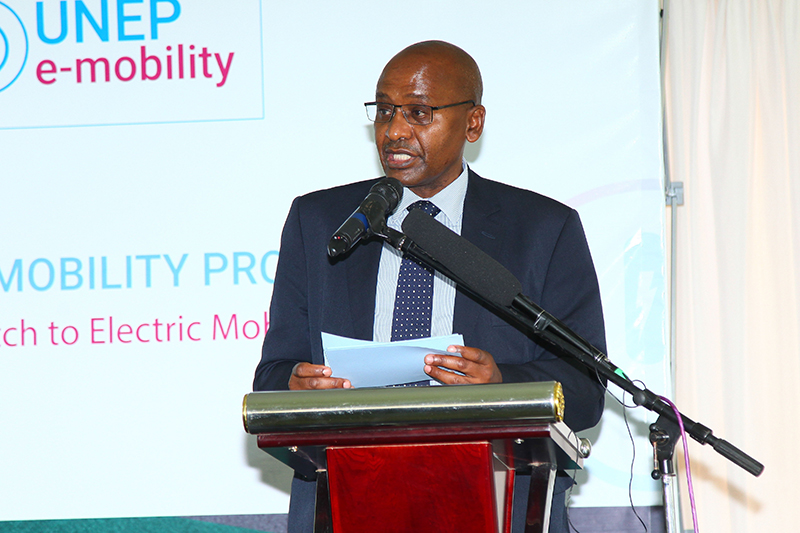 Mr. Solomon Kitungu, CBS, Principal Secretary for State Department for Transport - Ministry of Transport, Infrastructure, Housing, Urban Development and Public Works.