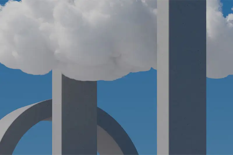 Greenhouse emissions from a power station