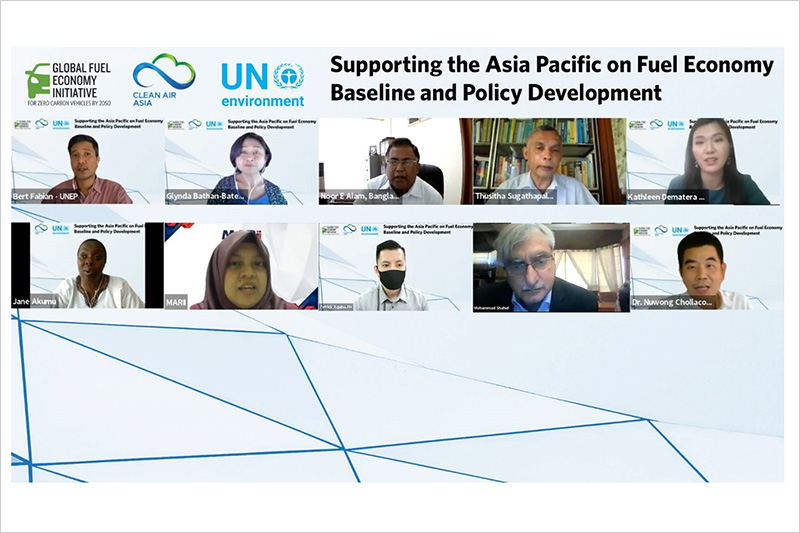 GFEI partners attended the webinar on how to understand vehicle emissions.
